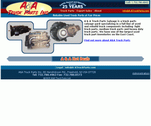 a-atruckparts.com: A & A Truck Parts
