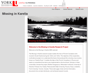 missinginkarelia.org: Missing in Karelia
