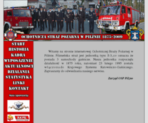 osppilzno.com: OSP Pilzno - Ochotnicza Straż Pożarna w Pilznie
OSP Pilzno - Strona Ochotniczej Straży Pożarnej w Pilznie, Ochotnicza Straż Pożarna w Pilznie
