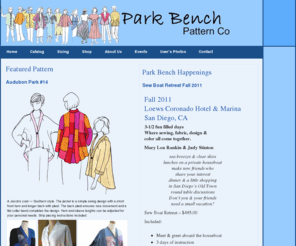 parkbenchpatterns.com: News from the Park Bench
