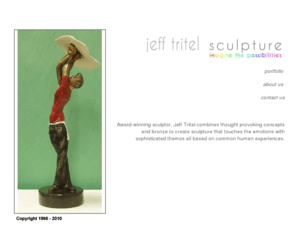 tritelstudios.com: The Tritel Sculpture Studios and Jeff Tritel Sculpture
Jeff Tritel Sculpture - the limited edition figurative bronze sculpture by award winning sculptor Jeff Tritel