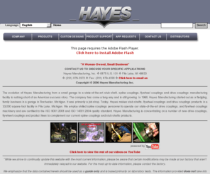 hayescouplings.com: Stub Shafts, Spline Couplings, Drive Couplings & More - HayesCouplings.com
