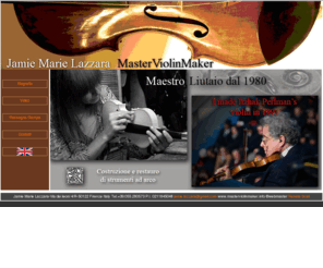 masterviolinmaker.info: Jamie Marie Lazzara Master Violin Maker
American master violin maker in Florence