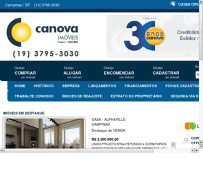 acheicondominio.com: Imobiliária em Campinas - Canova Imóveis - Casas, Apartamento para vender e alugar Cambuí e Nova Campinas
Canova Imóveis - Imóveis em Campinas e Região. Imobiliária em Campinas, Casas em Campinas, Apartamentos em Campinas, Terrenos em Campinas