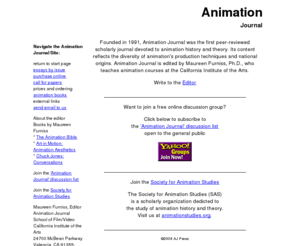 animationjournal.com: Animation Journal homepage
