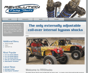 revolutionracingshocks.com: Revolution Racing Shocks - Home
Revolution Racing Shocks