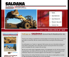 saldanaexcavating.com: Saldana Excavating
We pride ourselves knowing that when the excavation work is completed, the site is ready for the next step.