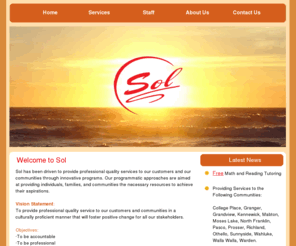 solcasemanagement.com: Welcome to Sol
School Tutoring Free Pasco Washington