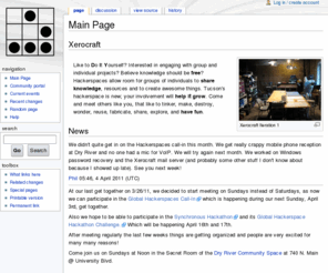 xerocraft.org: Xerocraft Tucson Hackerspace
