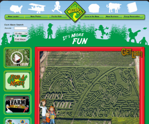 cornmazeinkentucky.com: MazePlay - Corn Maze Locator - Professional Maize Designs And Custom Cornmaze Design
Corn maze business that uses the finest cornmaze designers to make beautiful corn mazes.