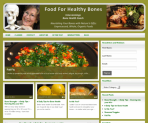 food4healthybones.com: Food For Healthy Bones | Nourishing Your Bones With Whole Foods
Nourishing Your Bones With Whole Foods