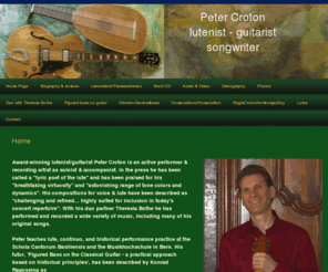 peter-croton.com: Peter Croton home
