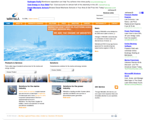 wartsila.ru: Wärtsilä - Home
Wärtsilä is a market leader in diesel and natural gas engines, biopower solutions and complete propulsion systems, and all related services and original spare parts.