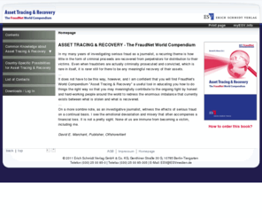 asset-tracing.com: Homepage - ASSET TRACING & RECOVERY - The FraudNet World Compendium
ASSET TRACING & RECOVERY - The FraudNet World Compendium