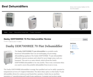 bestdehumidifiersinfo.com: Best Dehumidifiers
Best Dehumidifiers