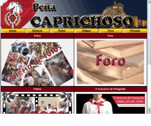 caprichoso.es: :: Pagina Web :: Peña Caprichoso
:: Peсa Caballista Caprichoso :: Fiestas celebradas en honor a la Stma. y Vera Cruz de Caravaca