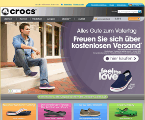 crocs.de: Crocs | Home
So fröhlich und so federleicht Schuhe von Crocs™ bieten maximalen Komfort und Unterstützung für jede Gelegenheit und jede Jahreszeit.