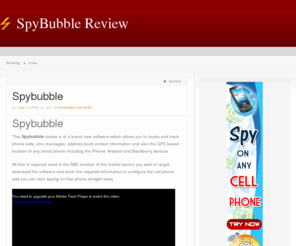 spybubblereview.com: SpyBubble | Mobile Spy Application Review
Read the SpyBubble review and learn everything you can do using Spy Bubble.