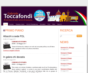 toccafondi.com: Gabriele Toccafondi
Al servizio di tutti, servo di nessuno