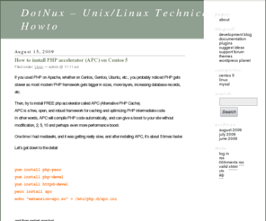 dotnux.com: DotNux – Unix/Linux Technical Mini Howto
