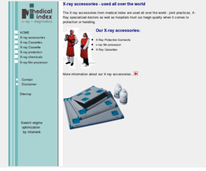 x-ray-accessories.com: Medical Index - X-ray accessories
X-ray accessories from Medical Index