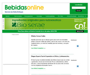 bebidasonline.com: Informativo de la Industria de las Bebidas :: BebidasOnline.com
BebidasOnline.com es el servicio líder en noticias de la industria latioamericana de bebidas. Delta Enfoque, SA de CV