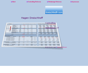 dreischhoff.com: dreischhoff.com
Homepage von Hagen Dreischhoff, Controlling, Webdesign