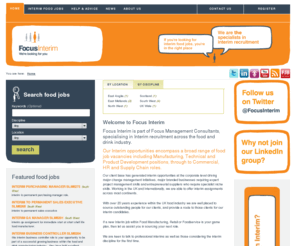 focusinterim.com: Interim Food Jobs | Interim Management | Interim Recruitment - Focus Interim
Interim food jobs from Interim Focus. Focus Interim part of the Focus Management Group of Companies are specialists in Interim recruitment across the food and drink industry.