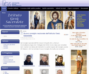 gesusacerdote.org: Istituto Gesù Sacerdote
Istituo Gesù Sacerdote