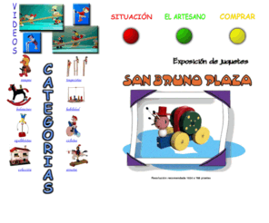sanbrunoplaza.com: Exposición de juguetes artesanales en madera
Aquí encontraras diversión y entretenimiento con juguetes realizado a mano