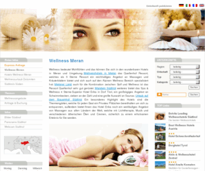 wellness-meran.com: Wellness Meran :: Wellness in Meran :: Meran Wellness
Wellness Meran - Verbringen Sie einen traumhaften Wellnessurlaub in Südtirol, indem Sie die wohltuenden Effekten des therapeutischen Wassers im Sommer und Winter erkunden - 