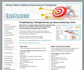 eazyproject.net: Projektstyring, Tidsregistrering & Ressourcestyring Online - EazyP
Projektstyring, tidsregistrering og ressourcestyring online - Online projektstyring og tidsregistrering - Gratis Online Demo - EazyProject.net