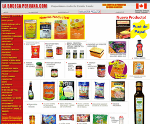 labodegaperuana.com: La Bodega Peruana.com
Enviamos deliciosos productos peruanos a los Estados Unidos, Canada y el mundo desde Miami - We shop delicious peruvian products to the United States and Canada. Ships from Miami, FL.