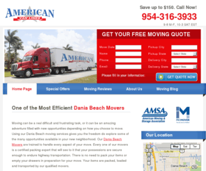 moverindaniabeach.com: Dania Beach Movers-Dania Beach Moving Companies-Moving Services
For moving services from one of the most qualified moving companies in Dania Beach call American Van Lines at 954-316-3933 for free moving quotes.