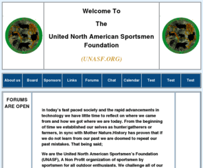 unasf.net: United North American Sportsmen Foundation
UNASF is a NonProfit Hunting, Fishing, Outdoors and Sportsmans site. Find Land To Hunt Today!!
