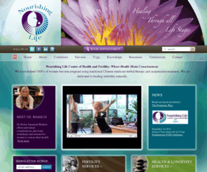 fertilityyogaworkshops.com: Nourishing Life:  Natural Infertility Treatment through Acupuncture and Chinese Medicine
We have helped 1000s of women become pregnant using traditional Chinese medicine, herbal therapy and acupuncture treatment. We are dedicated to healing infertility naturally.