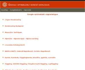 webnavigator.hu: Webnavigator.hu - Google optimalizált cégkatalógus
