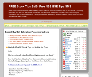 free nse stock tips on mobile