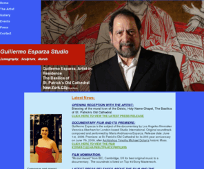 guillermoesparza.com: Home
Guillermo Esparza, an American Iconographer, Sculptor, and Painter