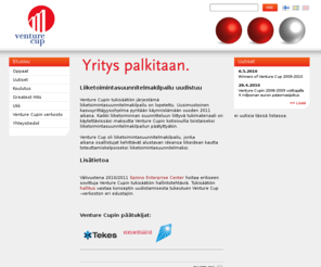 venturecup.fi: Etusivu » Venture Cup
 