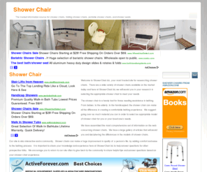 showerchair.biz: Shower Chair
Trusted resource for shower chair information, pictures, and distributors