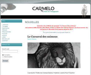 carmelocacciato.com: Carmelo Cacciato - Poète de l'imaginaire. Artiste illusionniste aux multiples facettes
Carmelo Cacciato. Poète de l'imaginaire. Artiste illusionniste aux multiples facettes. Magicien de l'invisible.