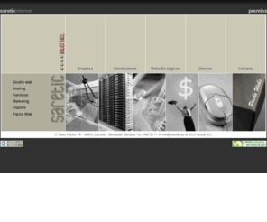 sareticsolutions.com: Saretic S.L.
Saretic, empresa especializada en soluciones integrales en Tecnologías de la Información. Cuatro grandes líneas de negocio: Consultoría, Sistemas, Diseño web y Marketing.
