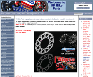 ukbikeparts.net: UK BIKE PARTS: No. 1 for Motorcycle Parts and Accessories
UK Bike Parts. ukbikeparts.com. Quality Motorcycle Parts and Accessories Direct To Your Door, Unbeatable Deals