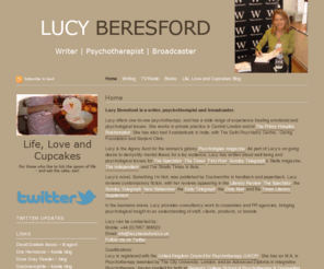 lucyberesford.co.uk: Lucy Beresford
Writer, Psychotherapist and Broadcaster