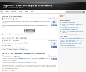 pagboleto.com.br: PagBoleto – Leitor de Código de Barras Mobile.

