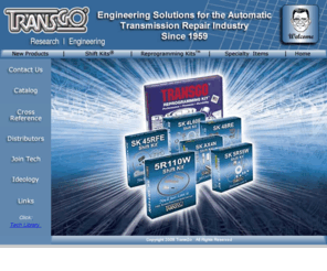 transgo.com: TransGo Professional Industry Site
Official Web Site of Transgo®, manufacturer of the Performance Shift Kit®. Transgo® distributes performance products ,corrections and fixes for automatic transmissions.