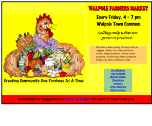 walpolefarmersmarket.com: Walpole (NH) Farmers Market
