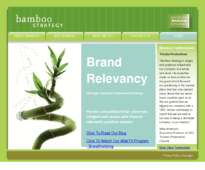 bamboostrategy.com: Growing Marcom Effectiveness :: Bamboo Strategy :: Edmonton, Alberta
Bamboo Strategy