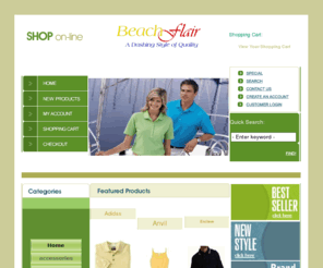 beach-flair.com: Name Brand Womens Apparel at BeachFlair
Beachflair offers name brand casual mens and womens clothing from Izod, Gildan, Harriton, desertwash, hanes, jerzee